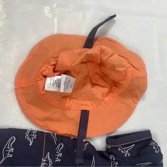 Tommy Bahama Kids Romper & Matching Hat 3-6 Months - Picture 5 of 5